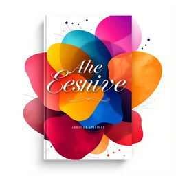 A4 ebook cover design, featuring an elegant and colorful composition that is both striking and impactful