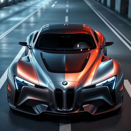 An extraordinary supercar design that fuses the classic 1939 Chevrolet Coupe with a futuristic BMW