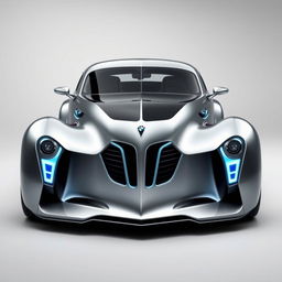 An exquisite supercar design that seamlessly fuses a 1939 Chevrolet Coupe widebody with advanced futuristic elements from a BMW