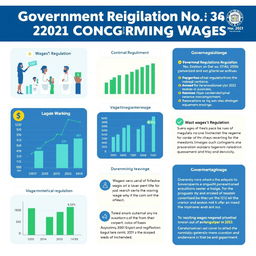 A professional and informative infographic illustrating the details of Government Regulation No