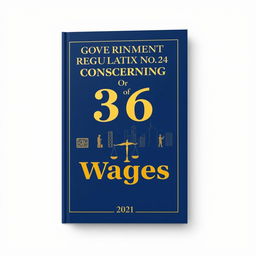 A visually striking book cover for 'Government Regulation No