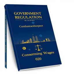 A visually striking book cover for 'Government Regulation No