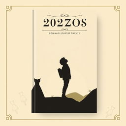 A charming e-book cover inspired by the themes of the 1920s and self-development