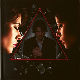 A cover image representing an intense love triangle