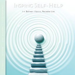 An inspiring self-help book cover featuring concentric circles resembling ripples created by a stone thrown into water