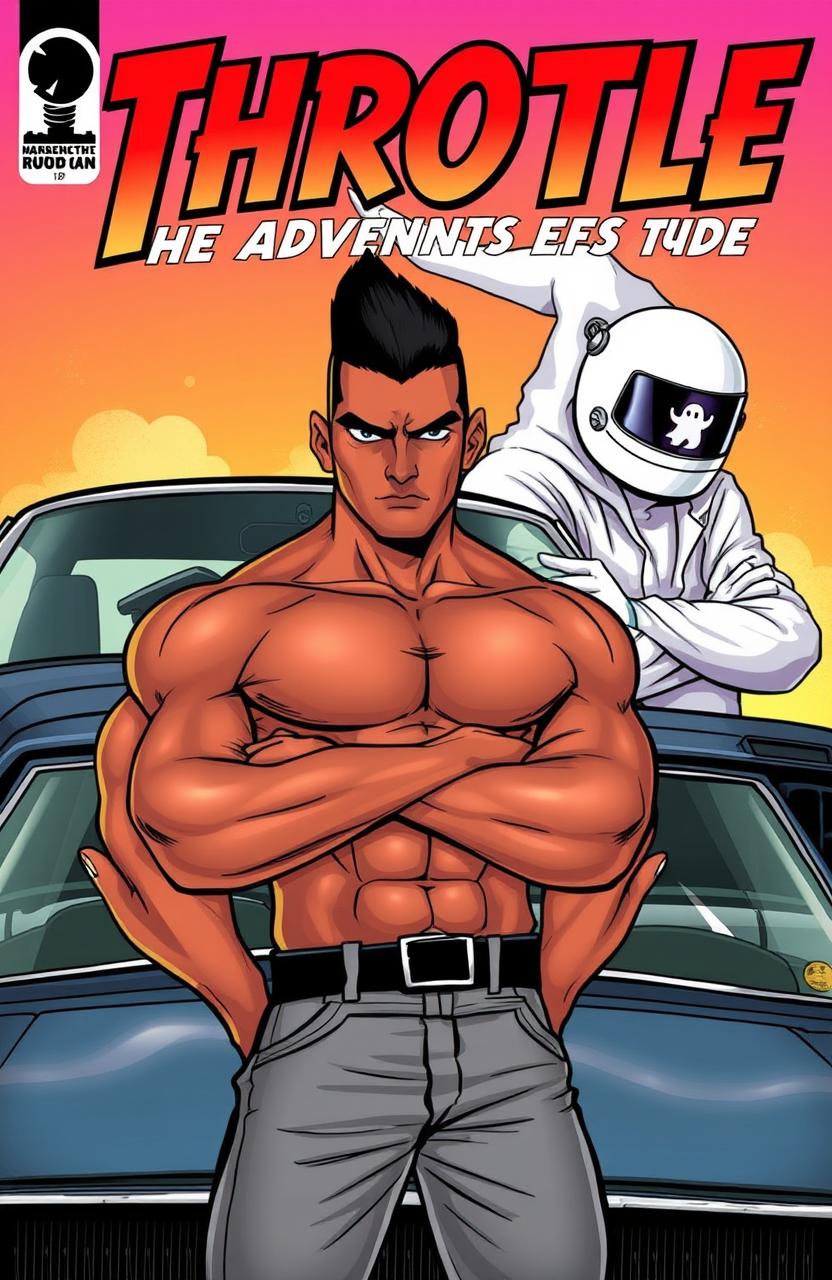 A comic book cover titled 'Throttle: The Adventures of Tod'