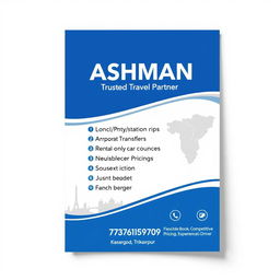 Design a vibrant and engaging poster for 'Ashman', featuring the title 'Ashman' prominently at the top