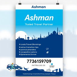 Design a vibrant and engaging poster for 'Ashman', featuring the title 'Ashman' prominently at the top