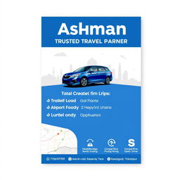 Design a vibrant and engaging poster for 'Ashman', featuring the title 'Ashman' prominently at the top