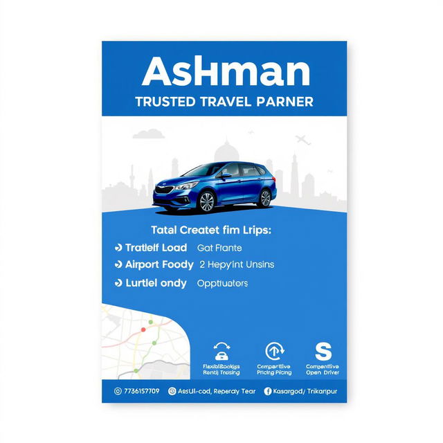 Design a vibrant and engaging poster for 'Ashman', featuring the title 'Ashman' prominently at the top