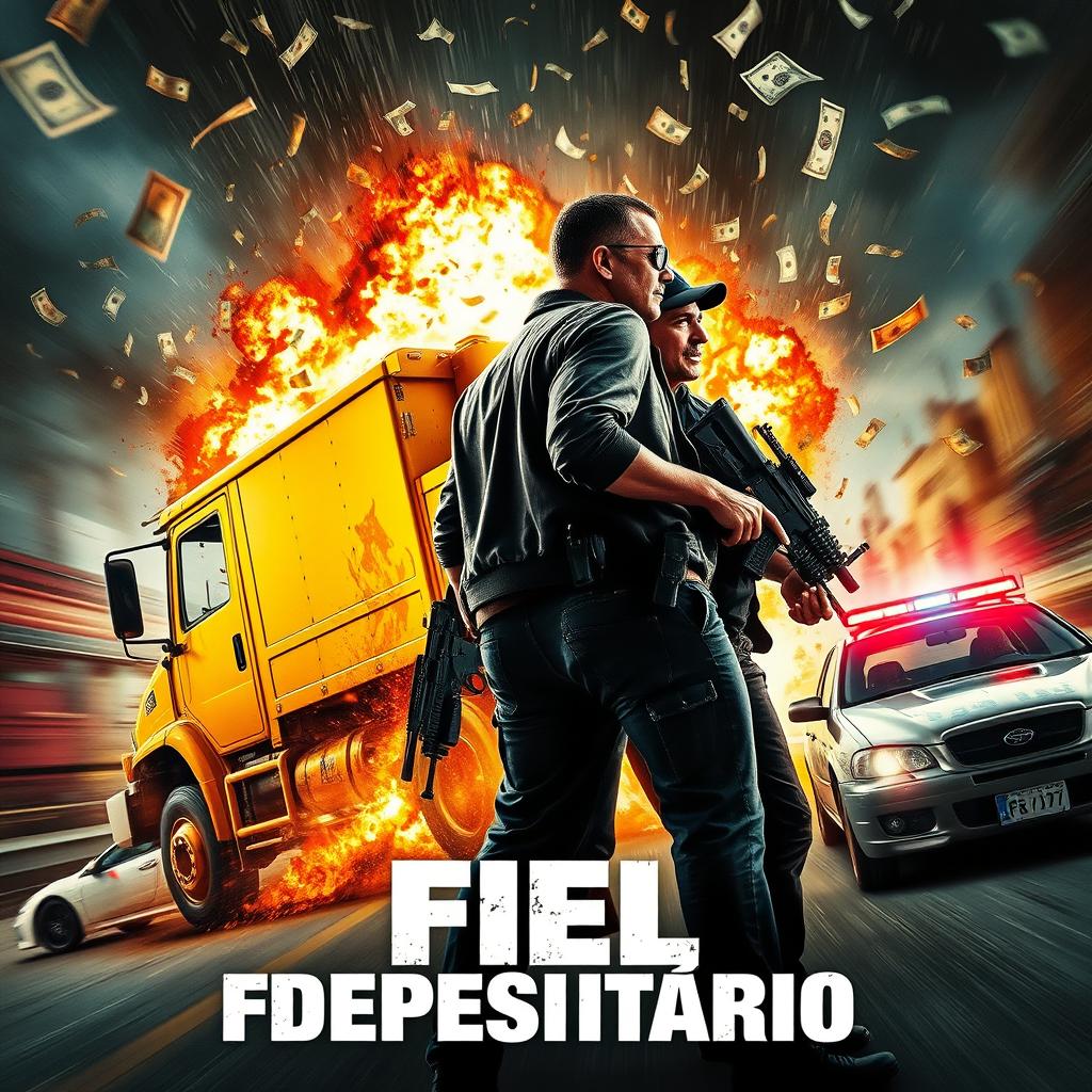 Action movie poster for 'FIEL DEPOSITÁRIO'