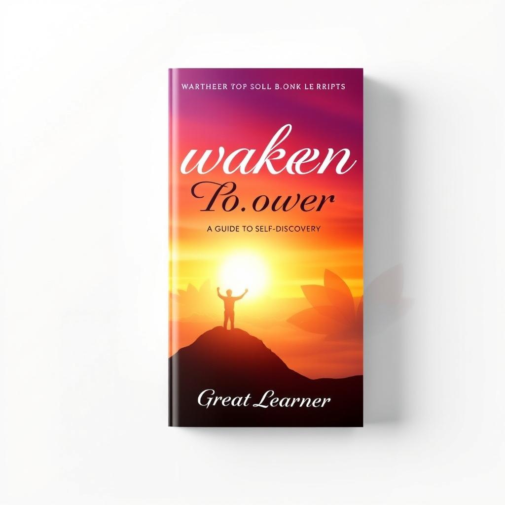 An inspiring and visually captivating book cover for 'Awaken Your Power'