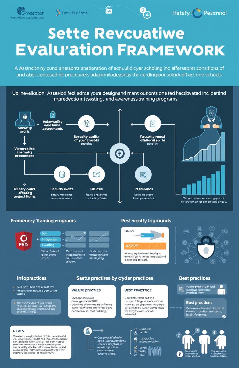 A detailed evaluation framework for assessing and improving the state of cybersecurity in educational centers