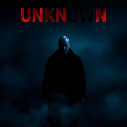 Movie poster featuring the title 'Unknown' in bold, dramatic font at the top