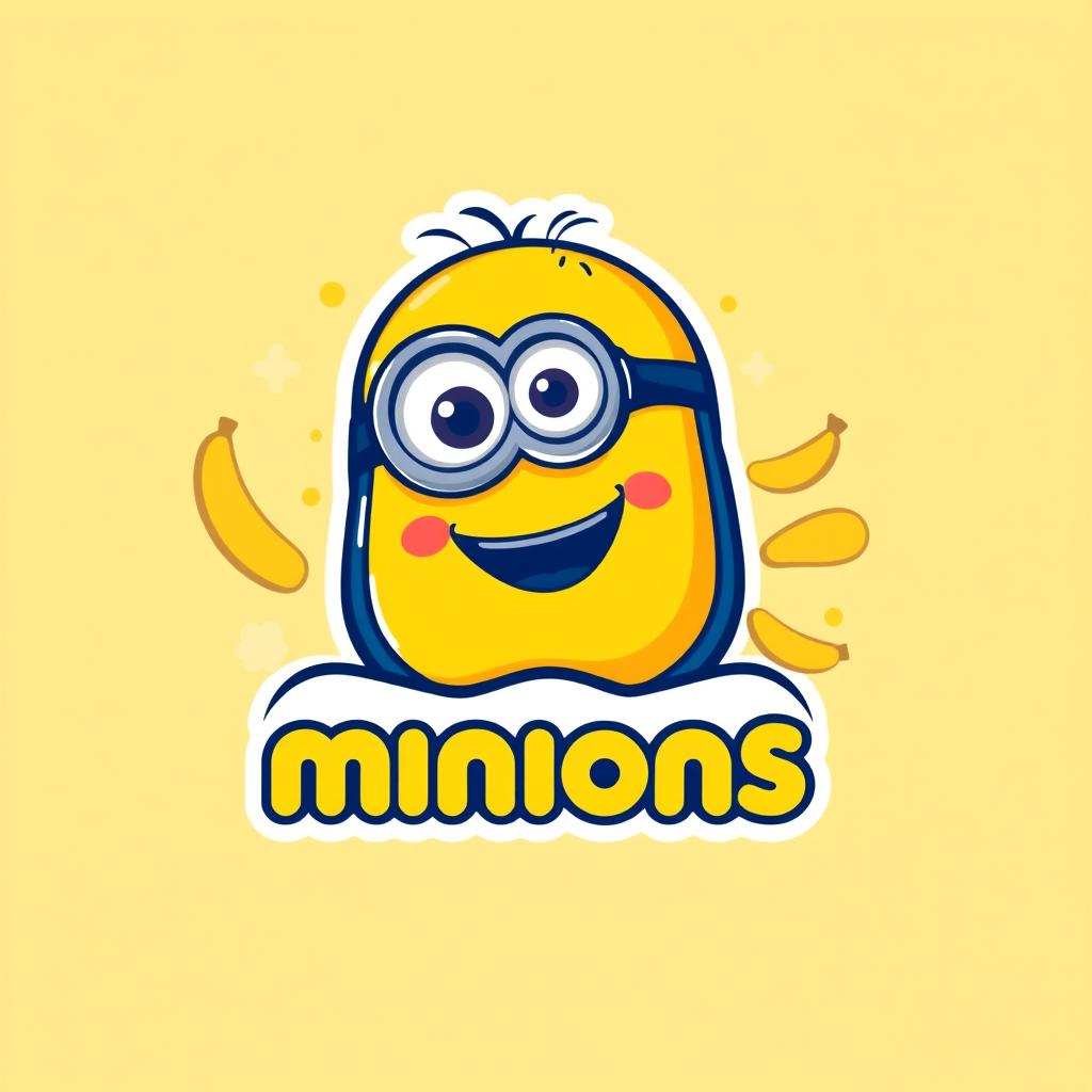 A charming and eye-catching logo design inspired by Minions, featuring playful sleep footwear elements