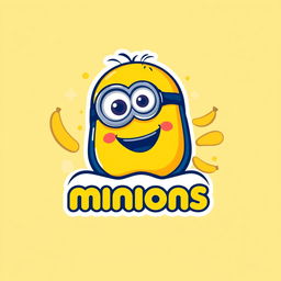 A charming and eye-catching logo design inspired by Minions, featuring playful sleep footwear elements