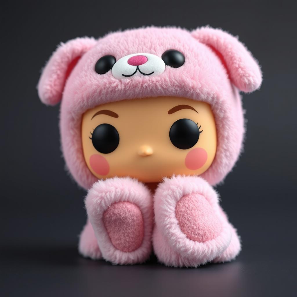 A delightful Funko Pop-style figure inspired by a sleep foot wear theme, featuring an adorable character designed to resemble cozy slippers