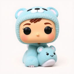 A delightful Funko Pop-style figure inspired by a sleep foot wear theme, featuring an adorable character designed to resemble cozy slippers