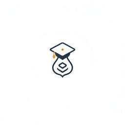A creative and meaningful logo for the 'ABM Strand', which stands for Accountancy, Business, and Management. Logo design could include elements like a graduation cap, calculator, and chart to represent education and finance.