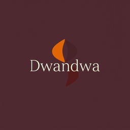 A unique and creative logo design for 'Dwandwa Studios' that embodies the concept of 'duality,' as the name suggests