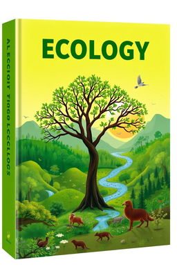 An engaging cover design for a book about ecology