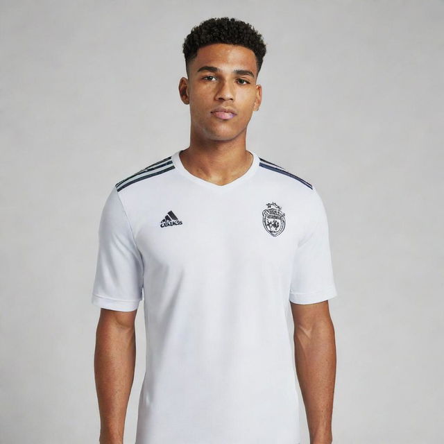 A stylish soccer jersey