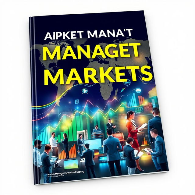 A visually striking cover that conveys themes of market management, innovation, and global markets