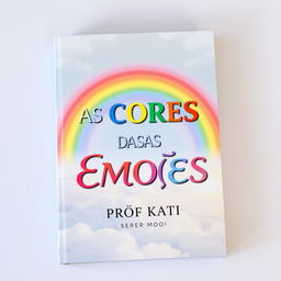 A captivating book cover featuring a vibrant rainbow arching across the sky, symbolizing a spectrum of emotions