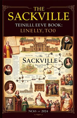 An illustrated historical non-fiction book covering the Sackville family lineage from 1066 to 2024