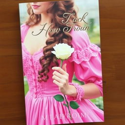 A captivating book cover featuring a woman with long, flowing curly hair and fair skin