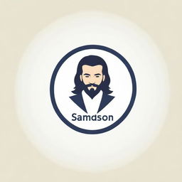 A stylish and professional logo for the name 'Enderson Santana'