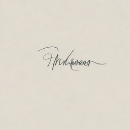 An elegant and sophisticated signature for the name 'Enderson'