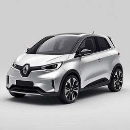 A compact electric car design for Renault with a sporty and aggressive aesthetic