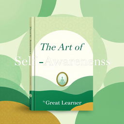 A captivating book cover design for 'The Art of Self-Awareness' by Great Learner