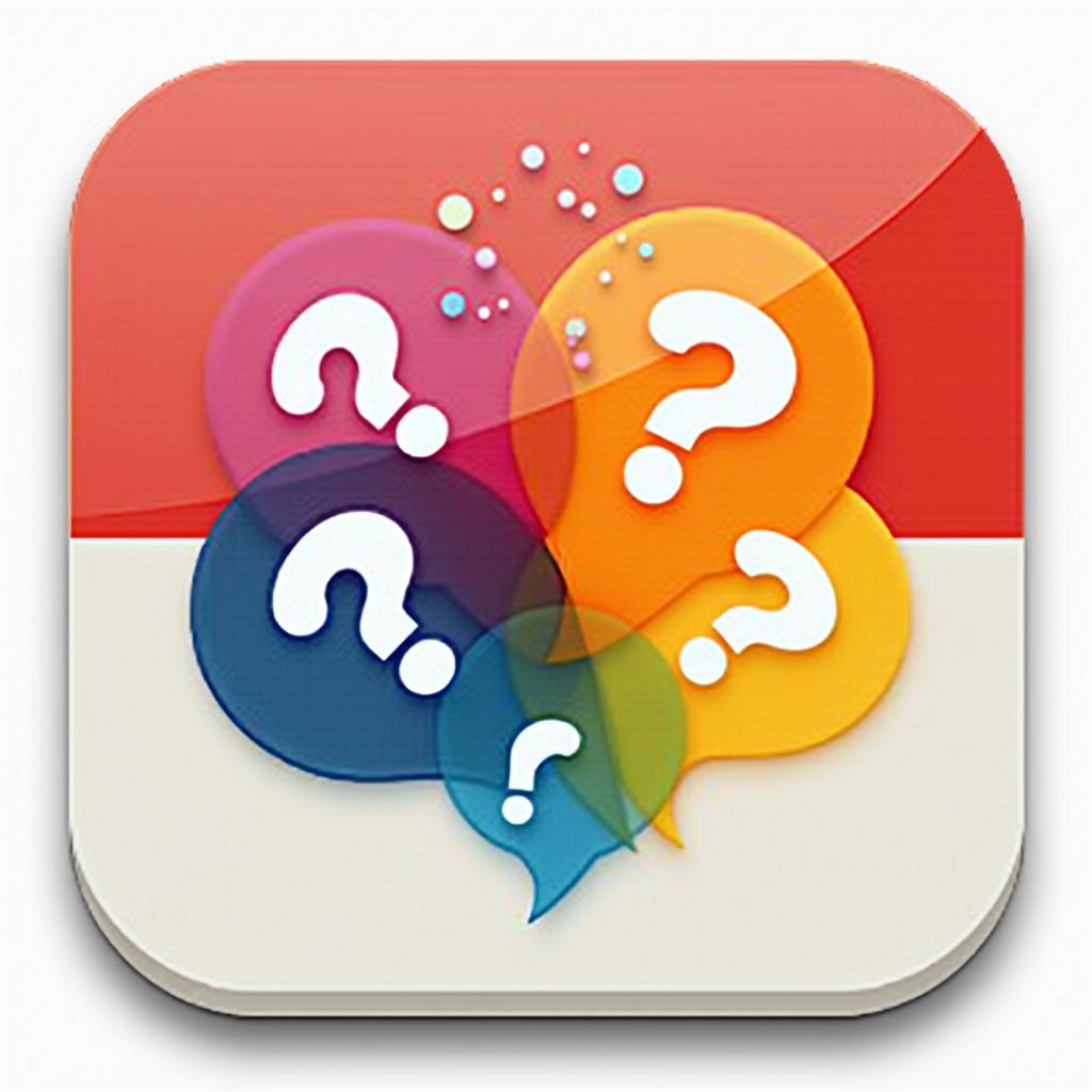 An abstract icon representing the concept of 'Best Quizzes Reddit', featuring a vibrant explosion of colors symbolizing creativity and engagement