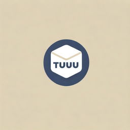 Create a logo with the theme of tofu, incorporating the words 'Tahu SMP'. The logo should be appealing, distinctive, and should visually represent tofu.