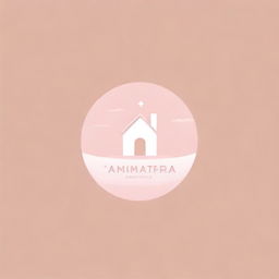 Create a logo with the name 'Samantha Homestyle Atchara'. It should incorporate a charming, homely aesthetic with pink shades as the primary color palette.