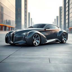 An exotic supercar that innovatively merges the classic 1939 Chevrolet Coupe widebody with elements of a futuristic BMW SUV