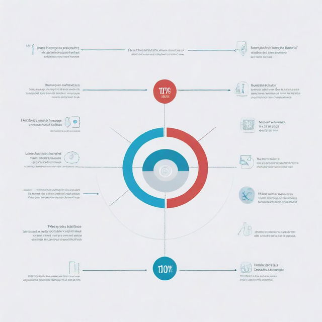 Visualize statistical decision theory as an infographic, showcasing different procedures for optimal decision-making under uncertainty.