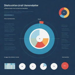 Visualize statistical decision theory as an infographic, showcasing different procedures for optimal decision-making under uncertainty.