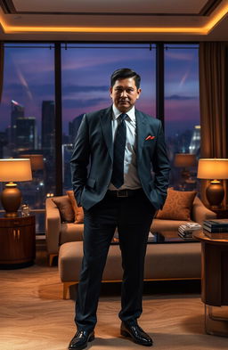 A successful entrepreneur who secretly acts as a pawn for the largest economic mafia organization in Southeast Asia, known as the 'Shadow Consortium