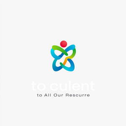 A modern and trendy logo design that embodies the theme 'Bringing Benefits to Others with All Our Resources'