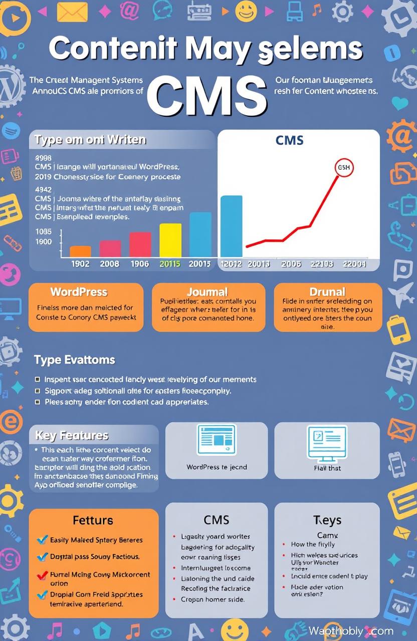 A detailed research project on Content Management Systems (CMS), showcasing the evolution, types, and benefits of various CMS platforms like WordPress, Joomla, and Drupal