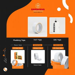 An Instagram image post template tailored for 'Barbhaya Industries', following the theme of their website