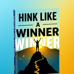 A bold and motivational book cover featuring the title 'Think Like a Winner' prominently displayed in eye-catching typography