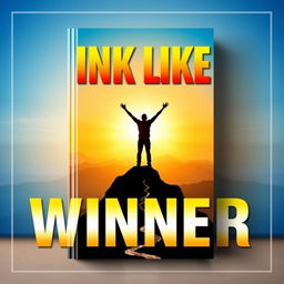 A bold and motivational book cover featuring the title 'Think Like a Winner' prominently displayed in eye-catching typography