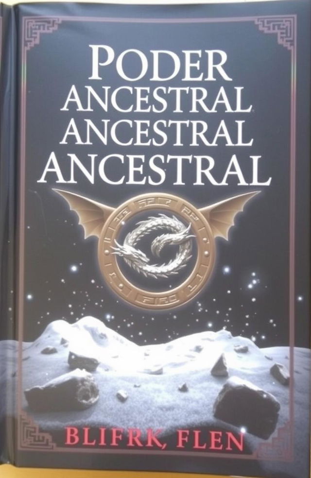 A book cover featuring a dark background with the title 'Poder Ancestral' prominently displayed