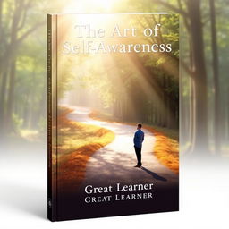 An inviting book cover for 'The Art of Self-Awareness' by Great Learner