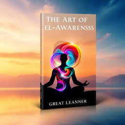 A visually captivating book cover for 'The Art of Self-Awareness' by Great Learner