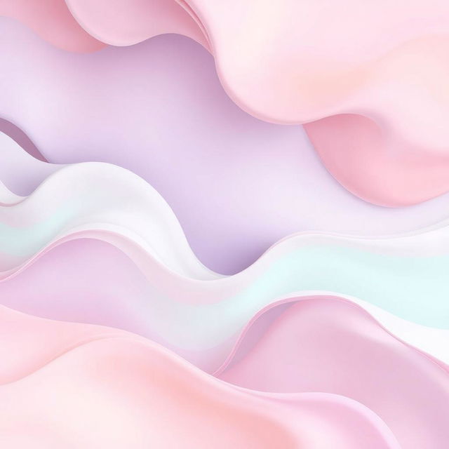 A stunning abstract background featuring soft pastel tones like lavender, peach, and light mint